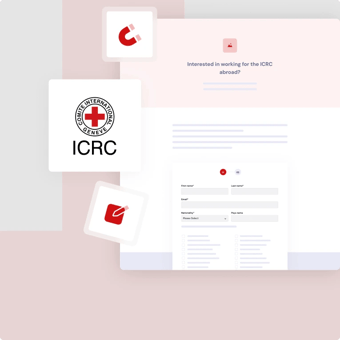 ICRC redesigns its landing pages