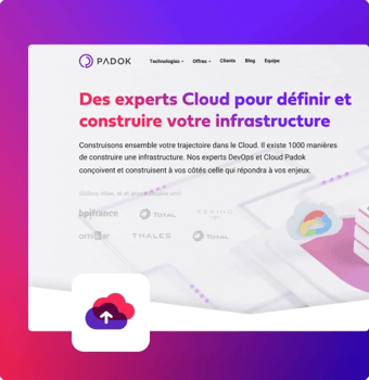 Refonte de site et de charte graphique Padok