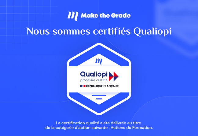 MTG a obtenu la Certification Qualiopi