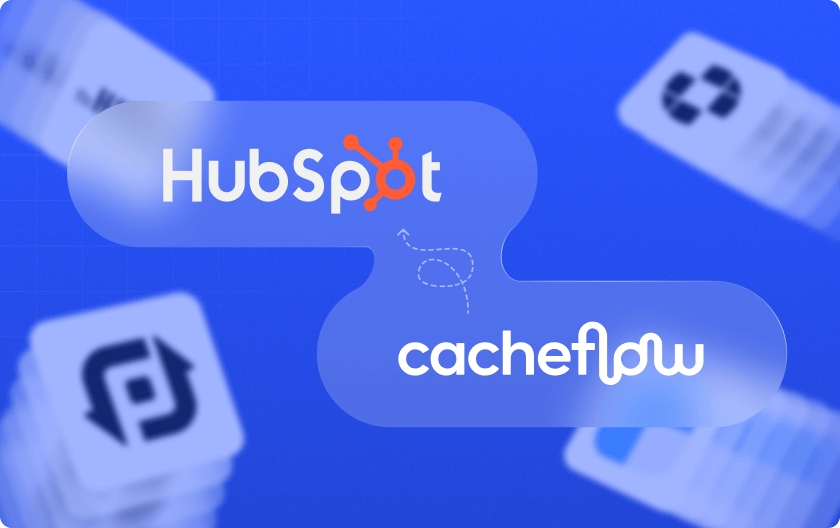 Logo de HubSpot et Cacheflow