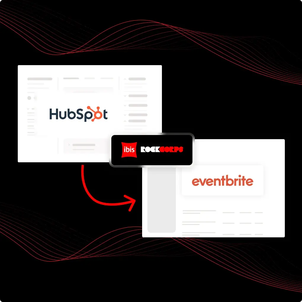 Miniature du cas client Ibis RockCorps pour la synchronisation HubSpot et Eventbrite