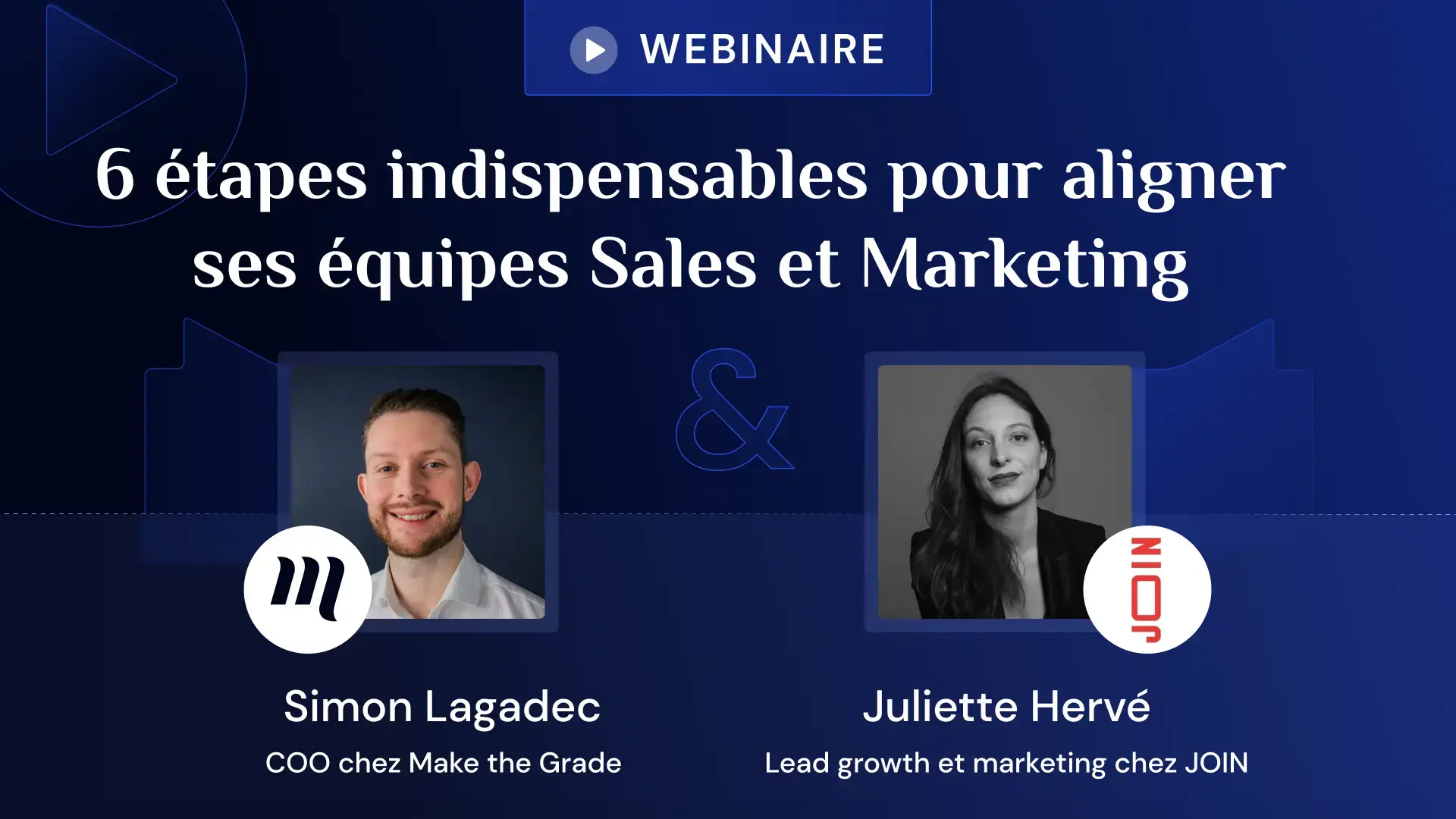 Replay webinaire : 6 étapes indispensables pour aligner Sales et Marketing